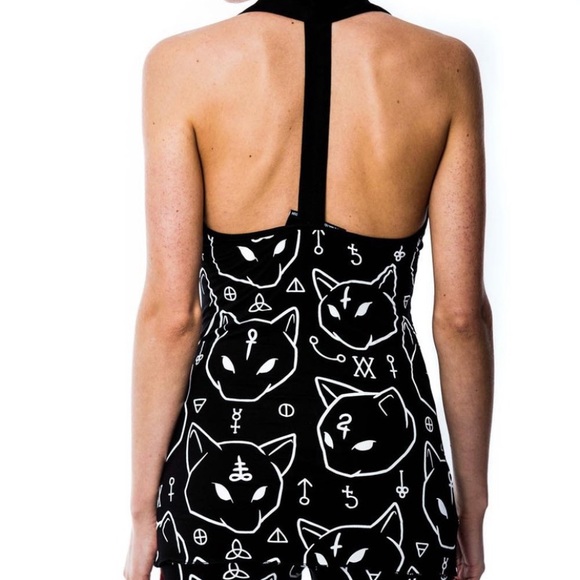 Killstar Azreal ladies spine vest - Picture 2 of 2